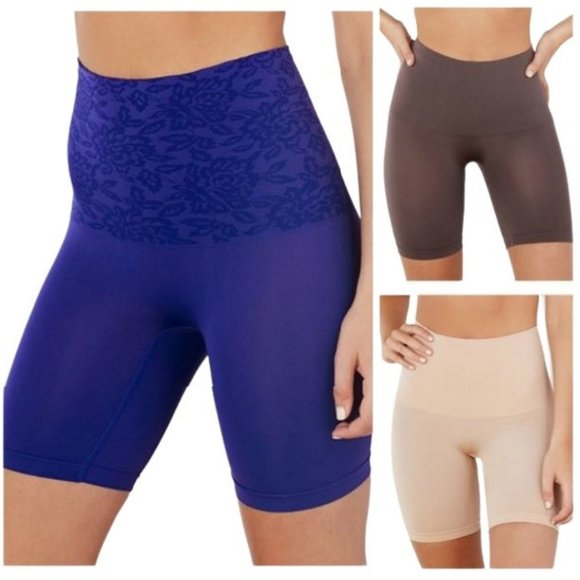 Breezies Other - Breezies S/3 Seamless Long Leg Control Briefs NEW